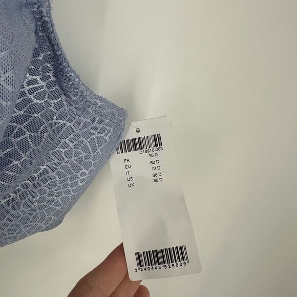 Chantelle bra womens 36d magnifique seamless unlined minimizer nwt underwire - Picture 5 of 10